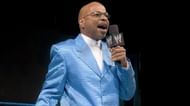 Teddy Long appeared in a backstage segment early in the night